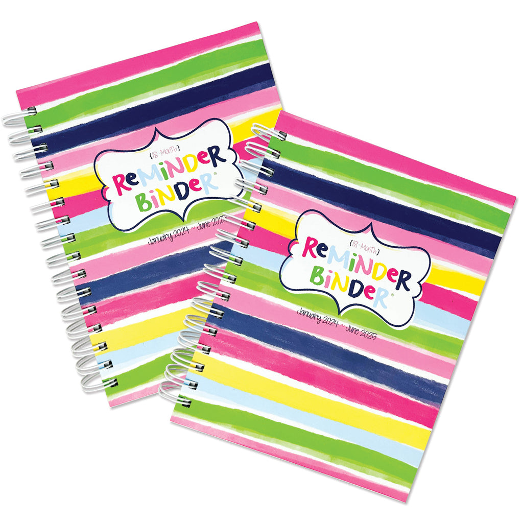 CLEARANCE! Bundle of TWO 2024-25 Reminder Binder® Planners