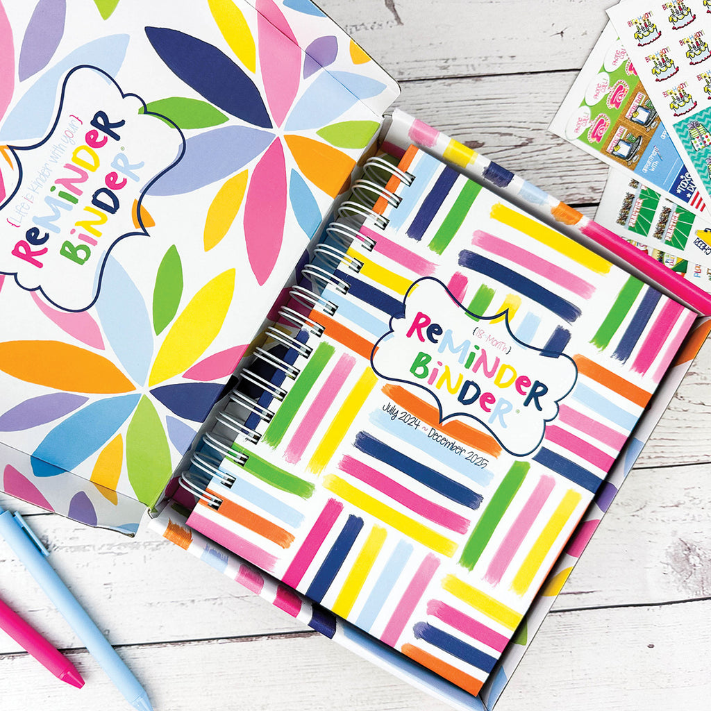 NEW! Bundle of TWO 2024-25 Reminder Binder® Planners | SHIPS NOW