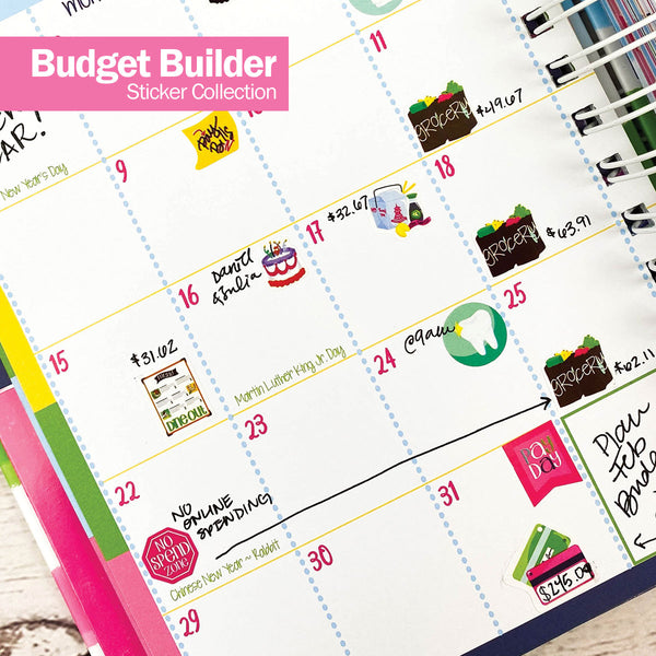 Planner & Budgeting Sticker Set – The Budget Mom
