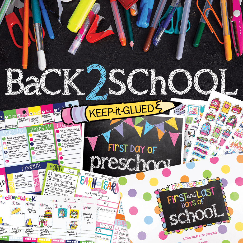 Back 2 School | Keep It Glued!