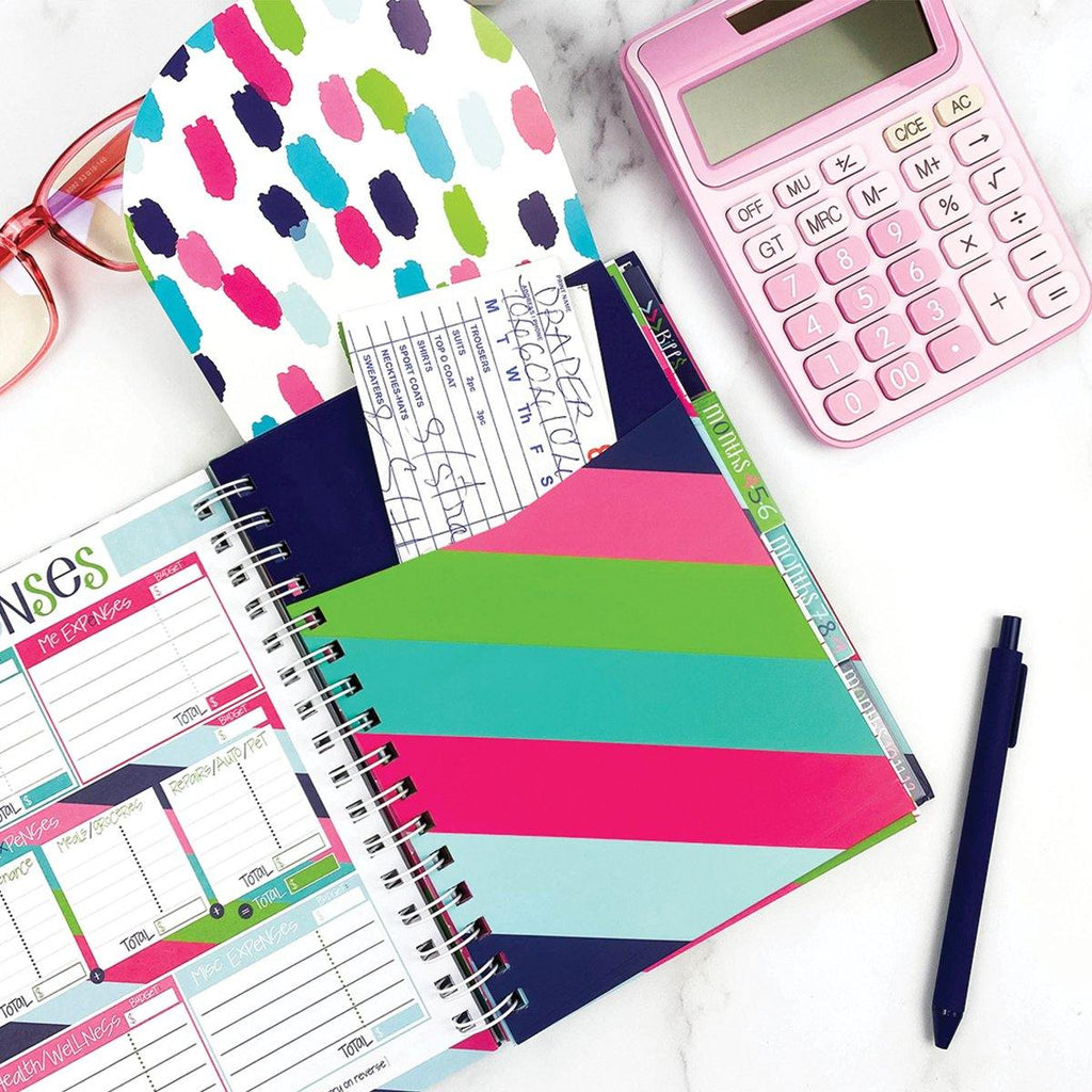 Budget Binder™ Bill Tracker Financial Planner | Stripes - Denise Albright® 