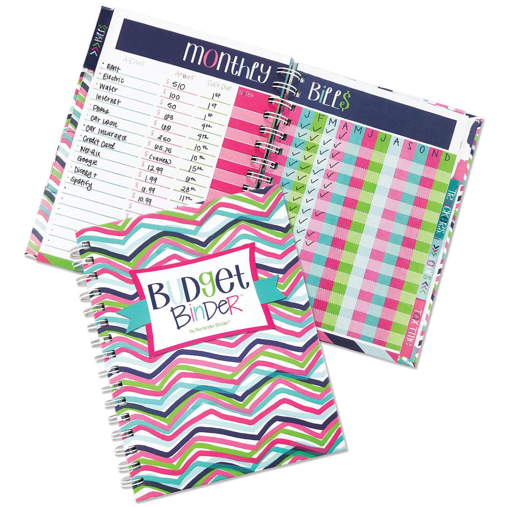 Budget Binder™ Bill Tracker Financial Planner | Chevi - Denise Albright® 