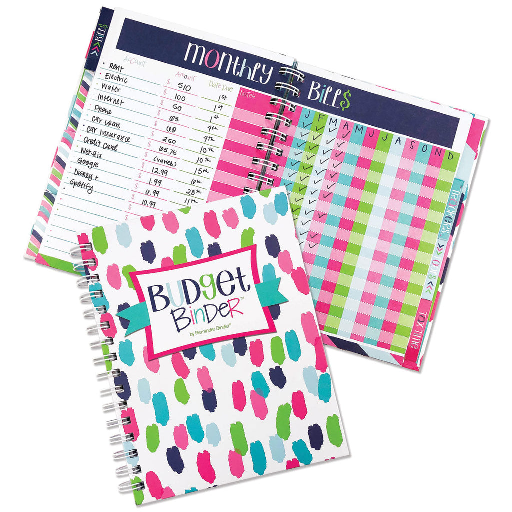 Budget Binder™ Bill Tracker Financial Planner | Dots - Denise Albright® 