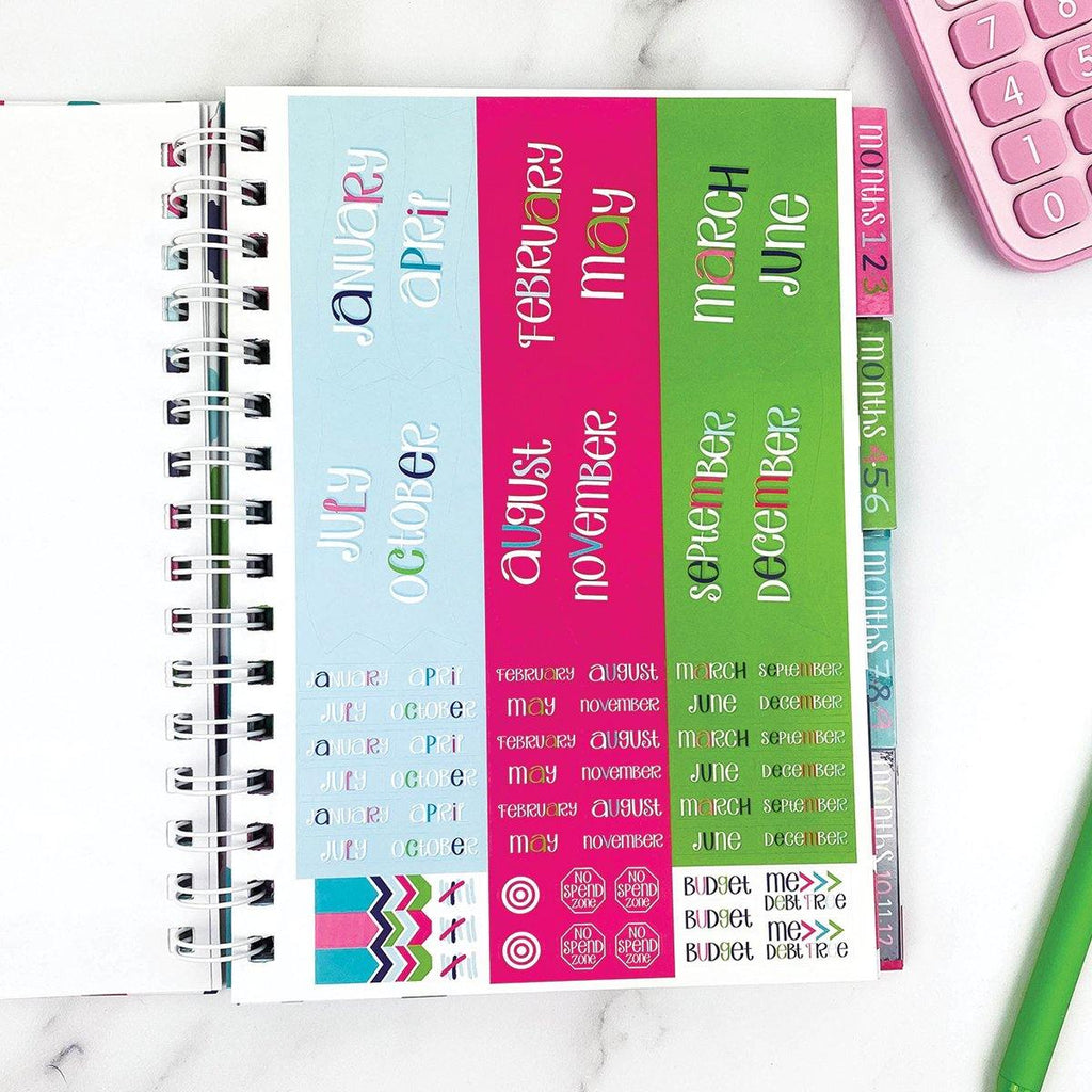 Budget Binder™ Bill Tracker Financial Planner | Dots - Denise Albright® 