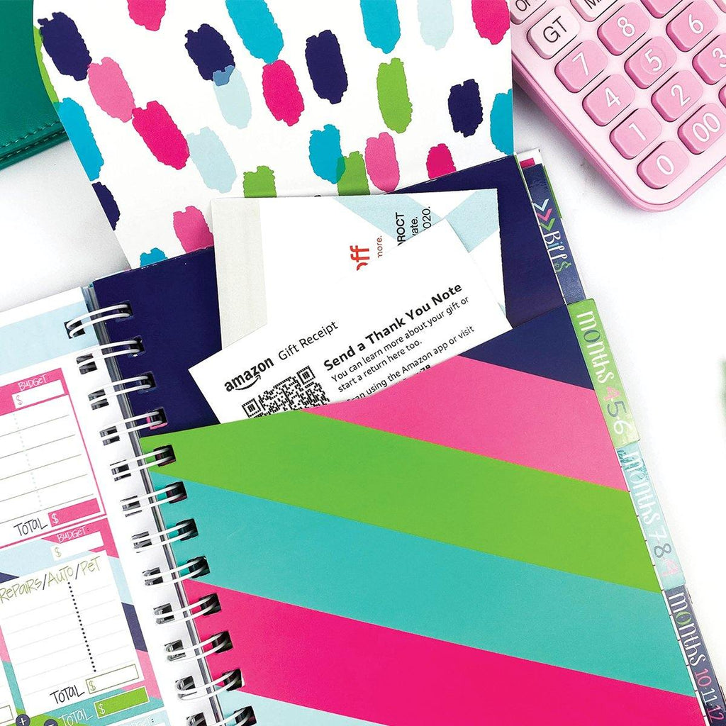 Budget Binder™ Bill Tracker Financial Planner | Dots - Denise Albright® 