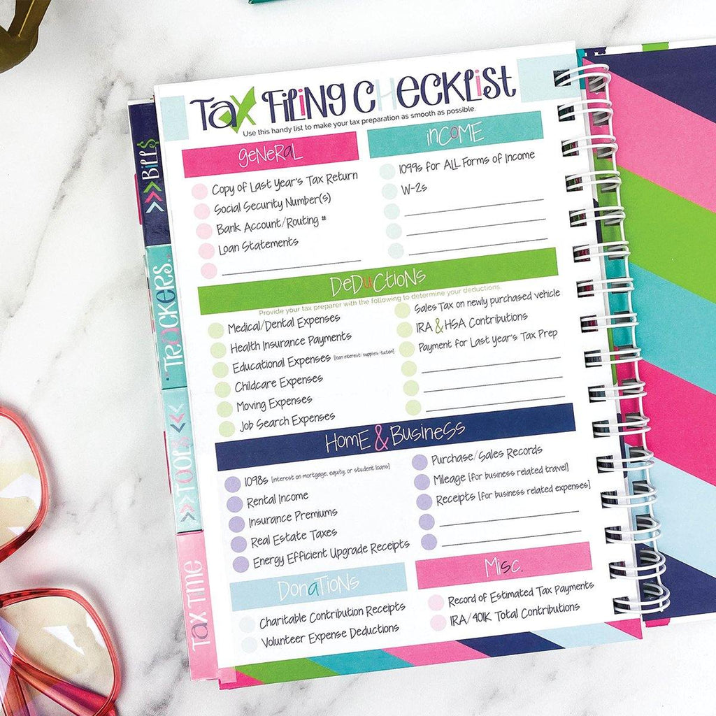 Budget Binder™ Bill Tracker Financial Planner | Dots - Denise Albright® 