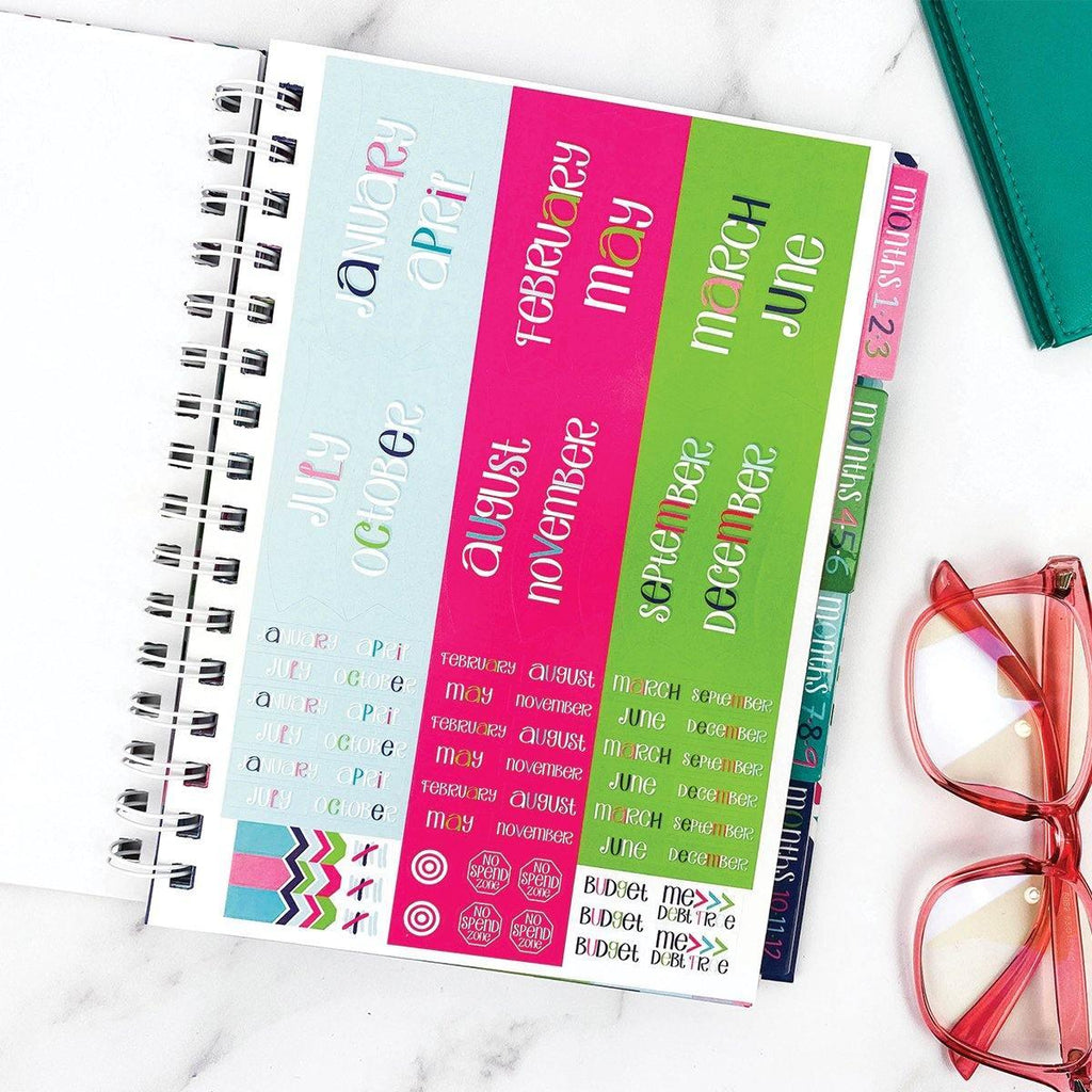 Budget Binder™ Bill Tracker Financial Planner | Geo - Denise Albright® 