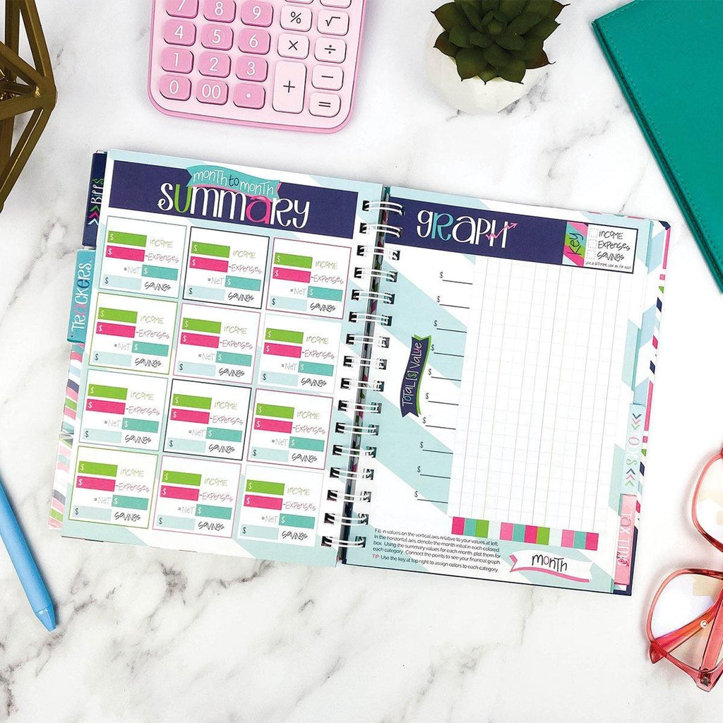 Budget Binder™ Bill Tracker Financial Planner | Geo - Denise Albright® 