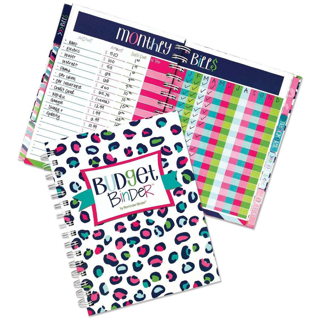 Budget Binder™ Bill Tracker Financial Planner | Leopard - Denise Albright® 