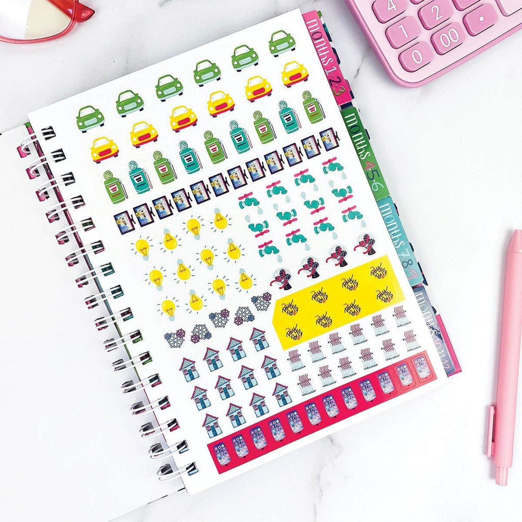 Budget Binder™ Bill Tracker Financial Planner | Leopard - Denise Albright® 