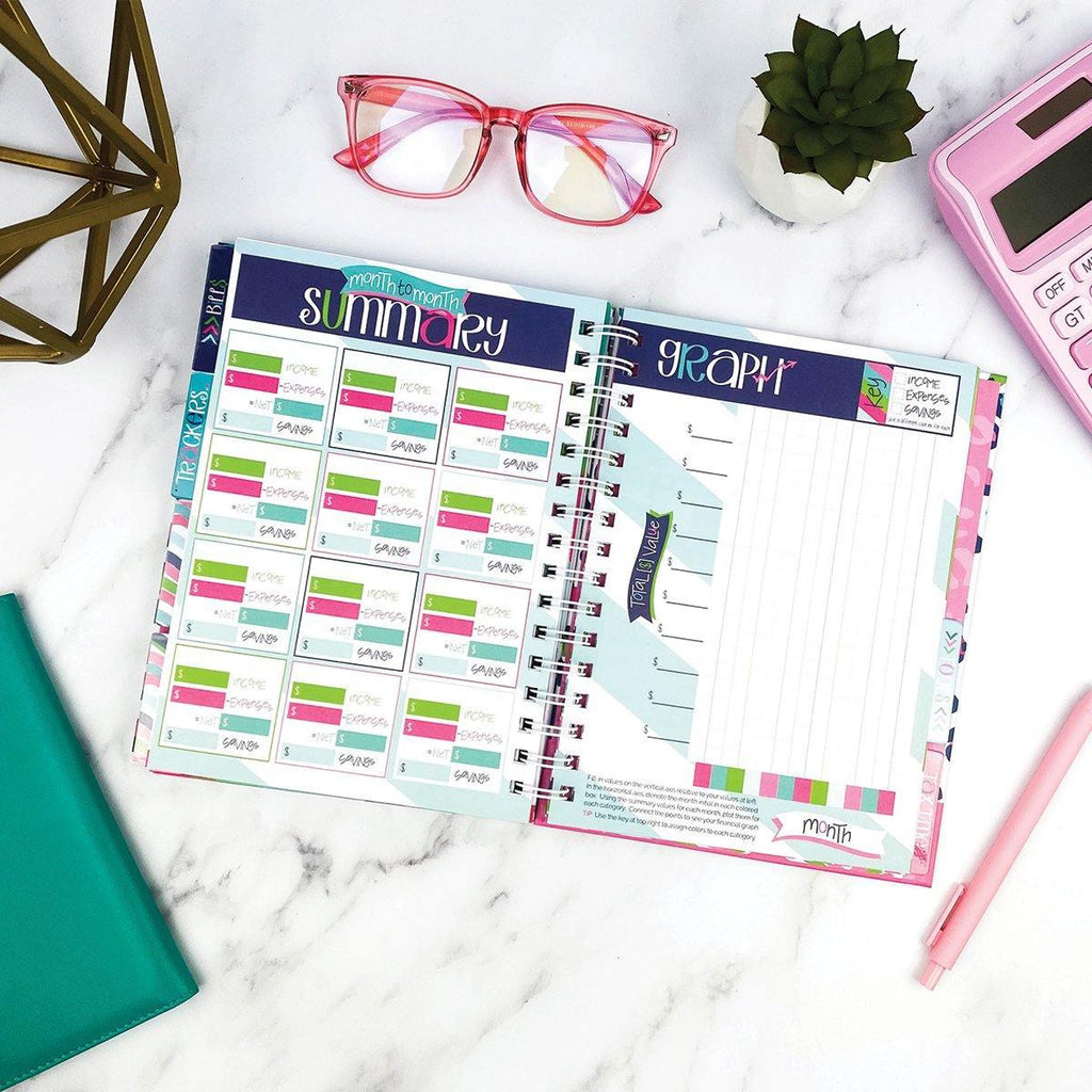 Budget Binder™ Bill Tracker Financial Planner | Leopard - Denise Albright® 
