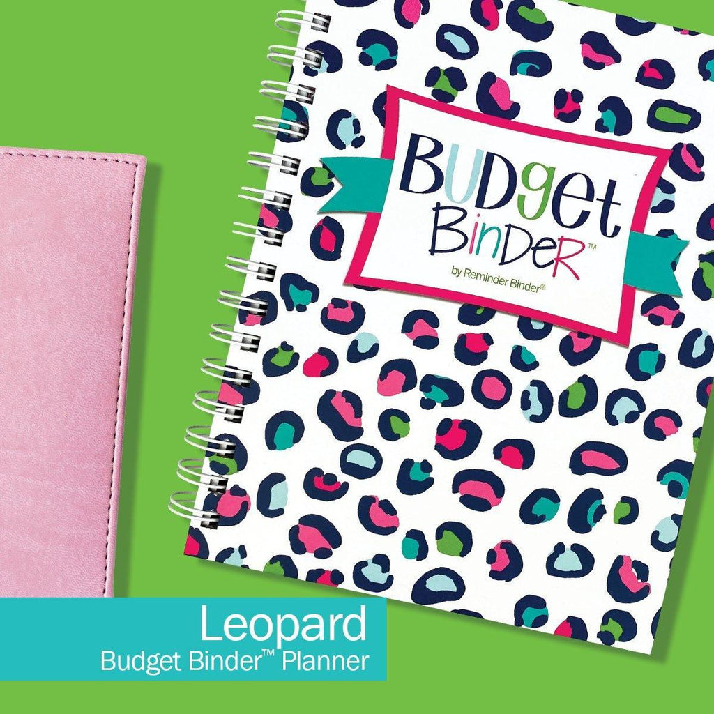 Budget Binder™ Bill Tracker Financial Planner | Leopard - Denise Albright® 