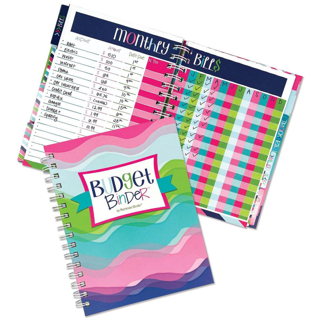 Budget Binder™ Bill Tracker Financial Planner | Wavy - Denise Albright® 