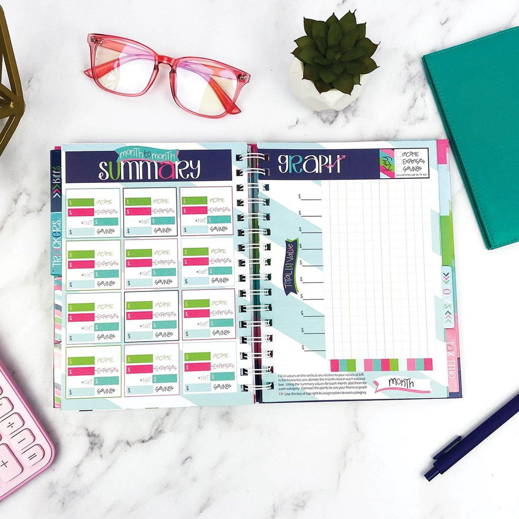 Budget Binder™ Bill Tracker Financial Planner | Wavy - Denise Albright® 