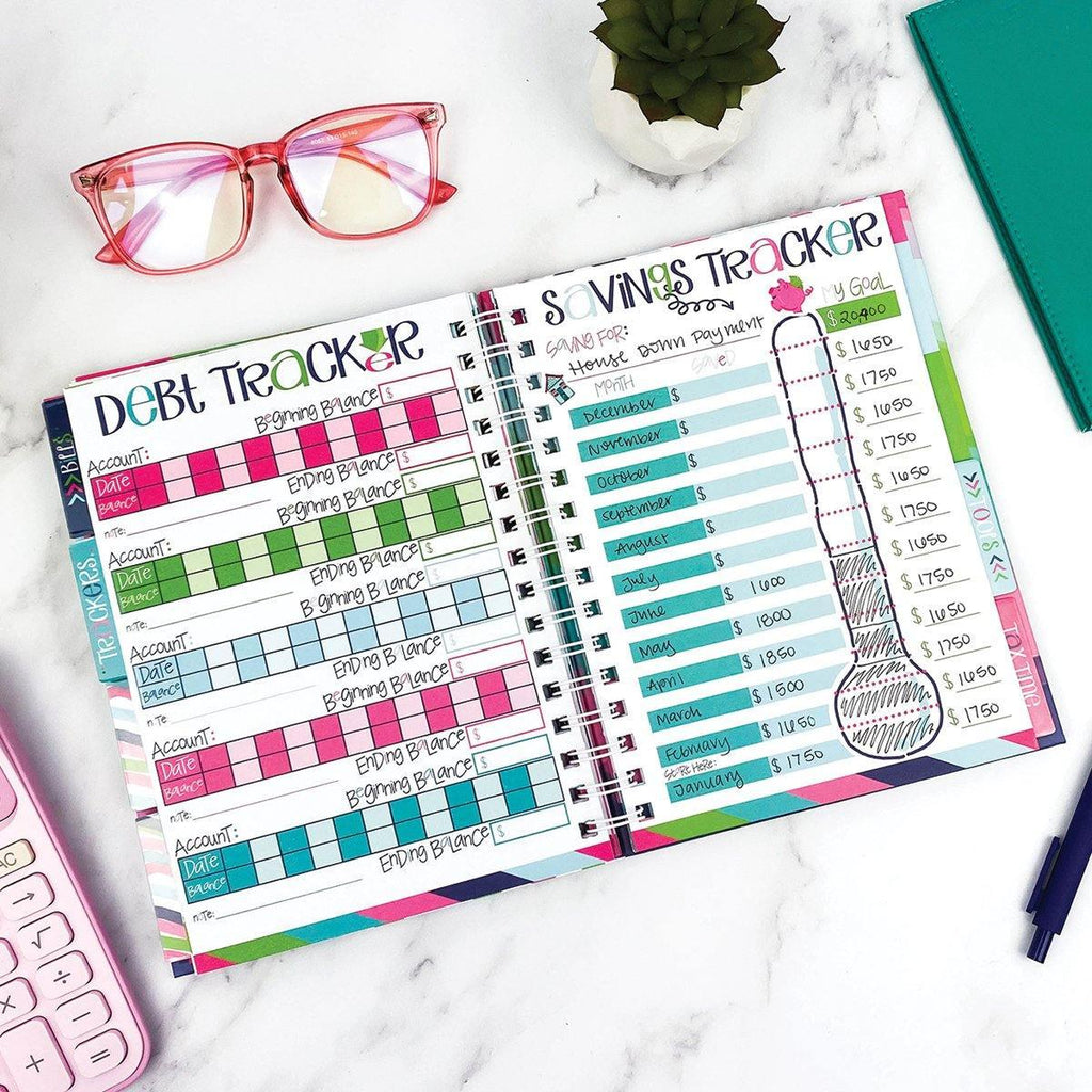 Budget Binder™ Bill Tracker Financial Planner | Leopard - Denise Albright® 