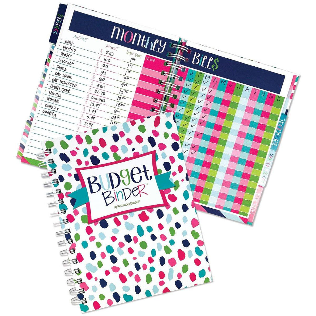 Budget Binder™ Bill Tracker Financial Planner | Speckles - Denise Albright® 