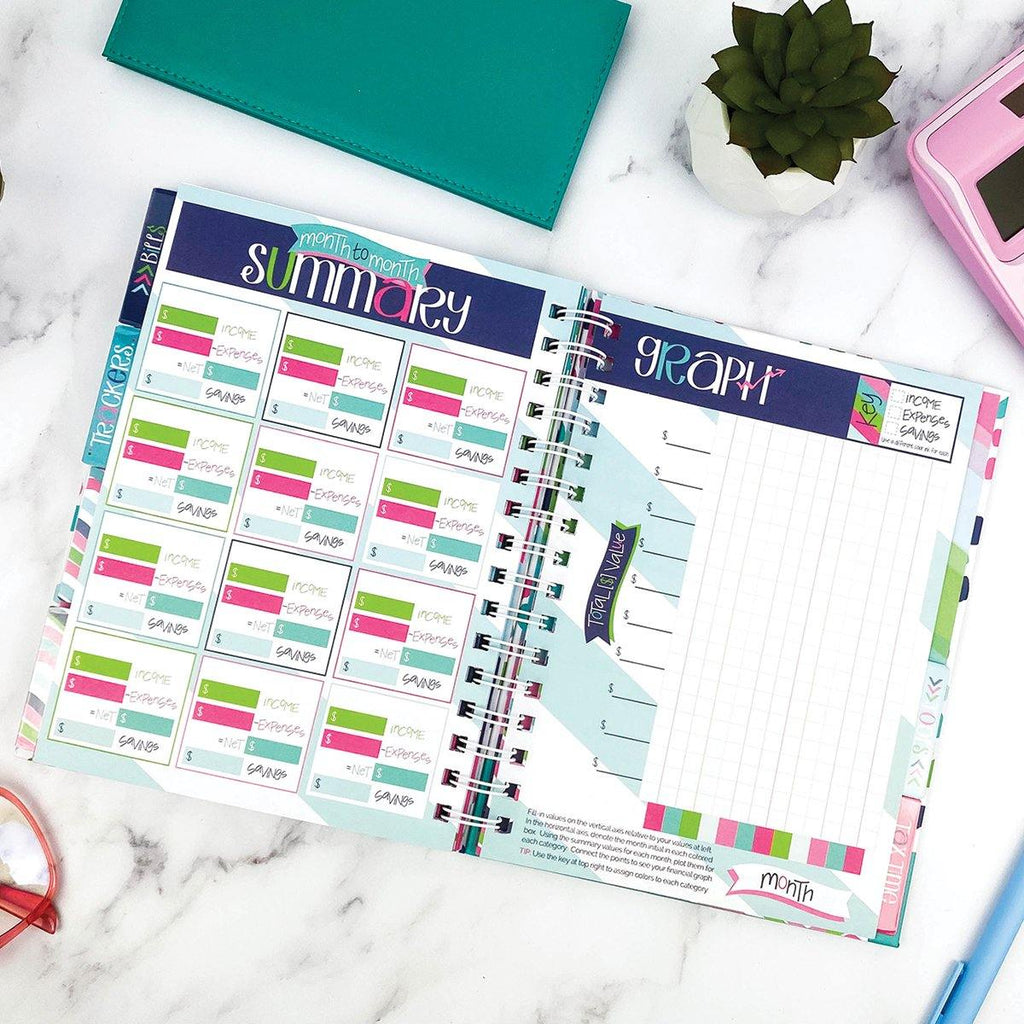 Budget Binder™ Bill Tracker Financial Planner | Speckles - Denise Albright® 