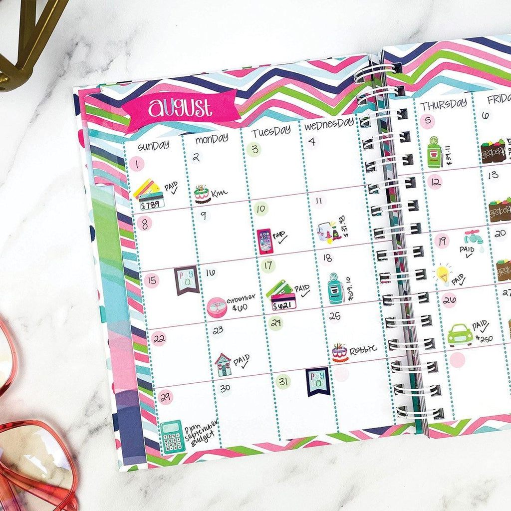 Budget Binder™ Bill Tracker Financial Planner | Leopard - Denise Albright® 