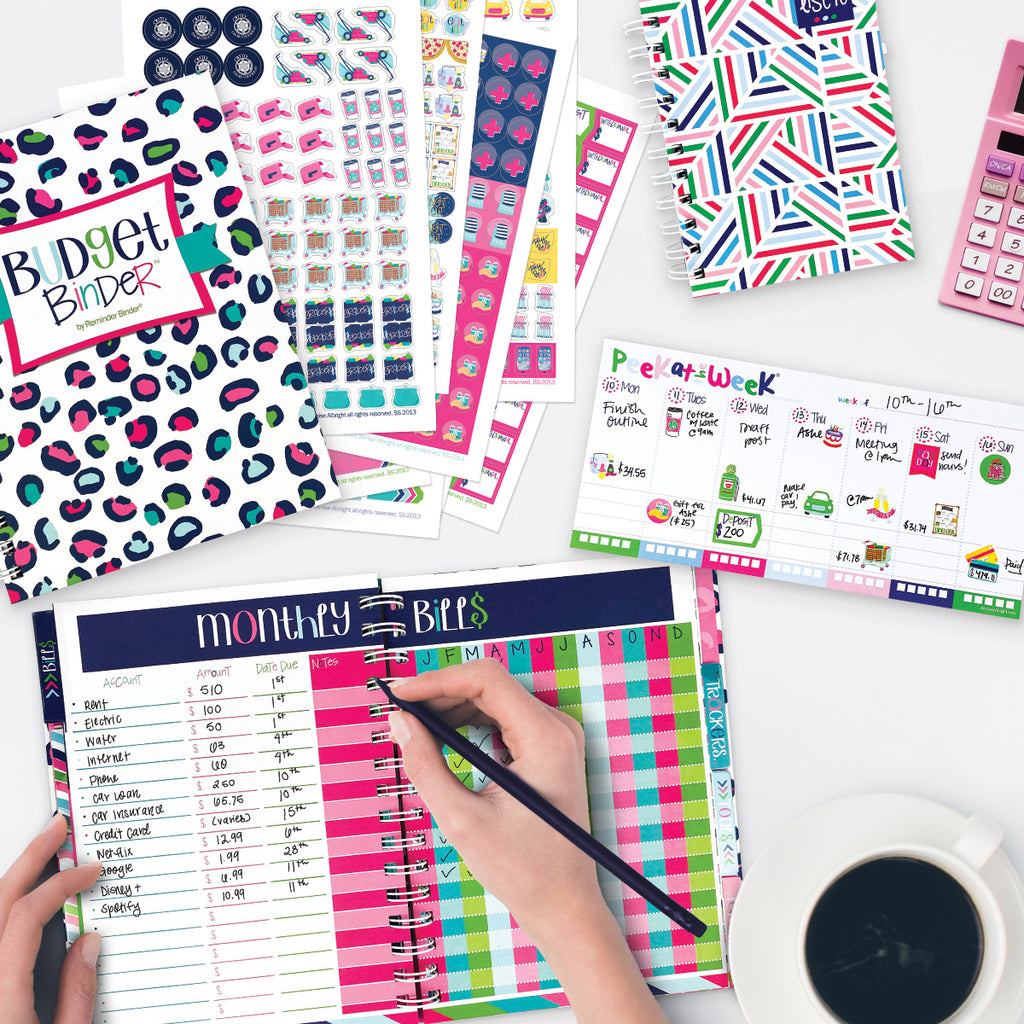 NEW! Smart Budgeting Bundle | Budget Binder™ Planner + Accessories | Budgeting Made Easy