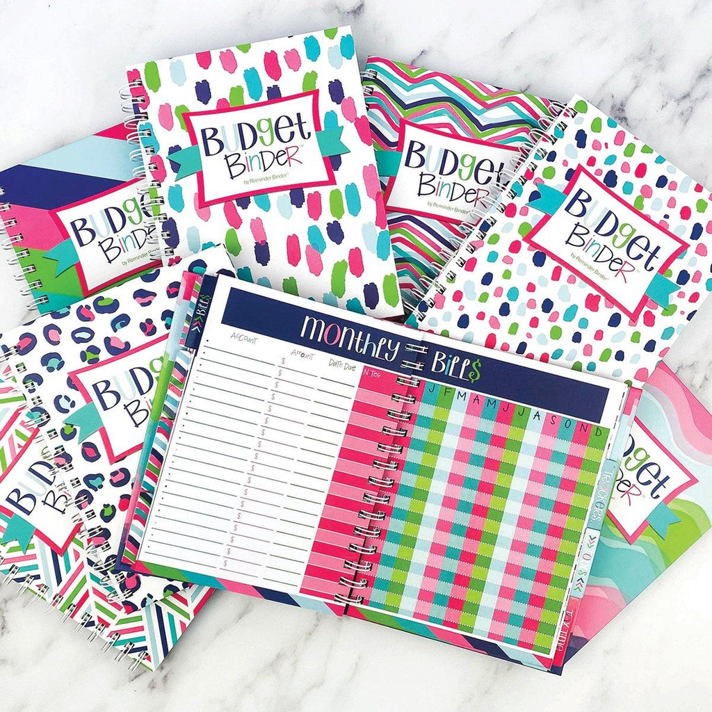 Budget Binder™ Bill Tracker Financial Planner | Stripes - Denise Albright® 