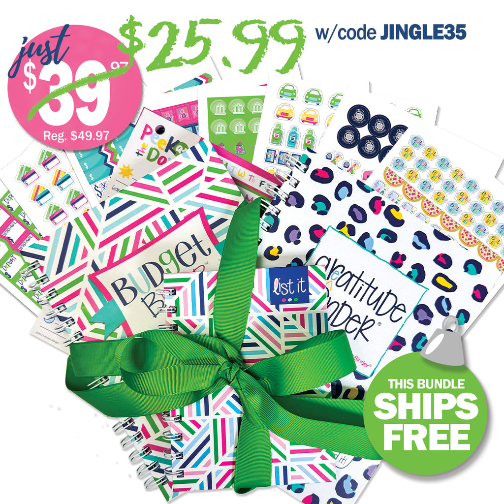 NEW! Balanced Life Bundle | Keep Life on Track! with Gratitude, Budgeting & Planning Tools