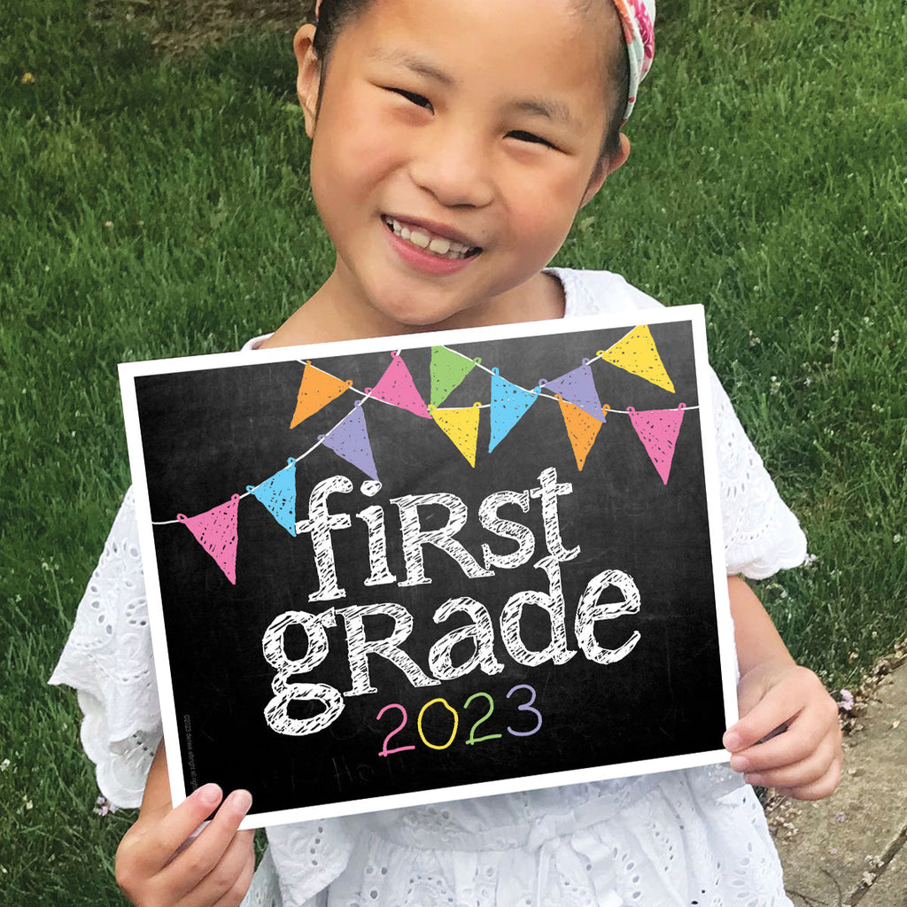 2023-2024 First/Last Day of School Photo Prop Signs | Transitional Kindergarten | t-K | Primary | Digital Download | Printable 8x10
