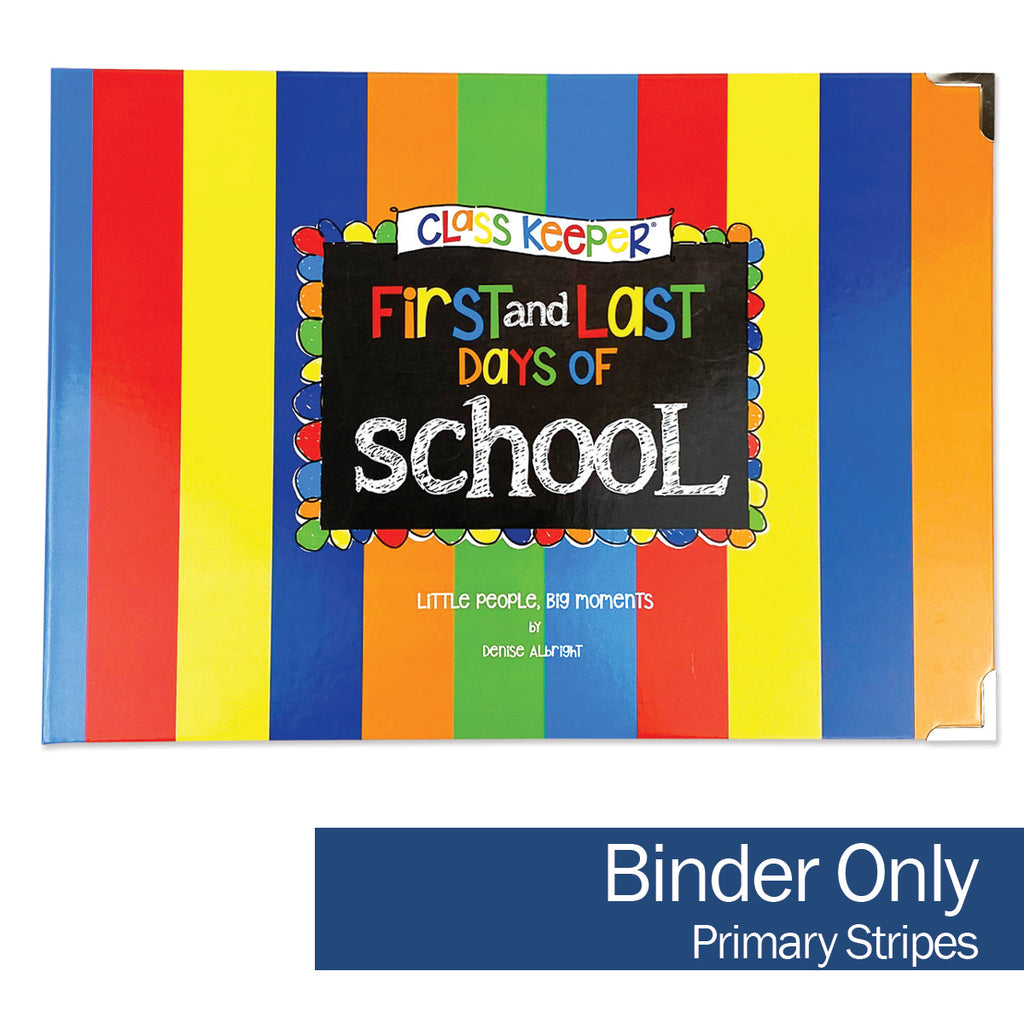Extra Class Keeper® School Memory Keepsake Binder | (2) Styles | Keepsake Binder ONLY (No Box, No Pages))