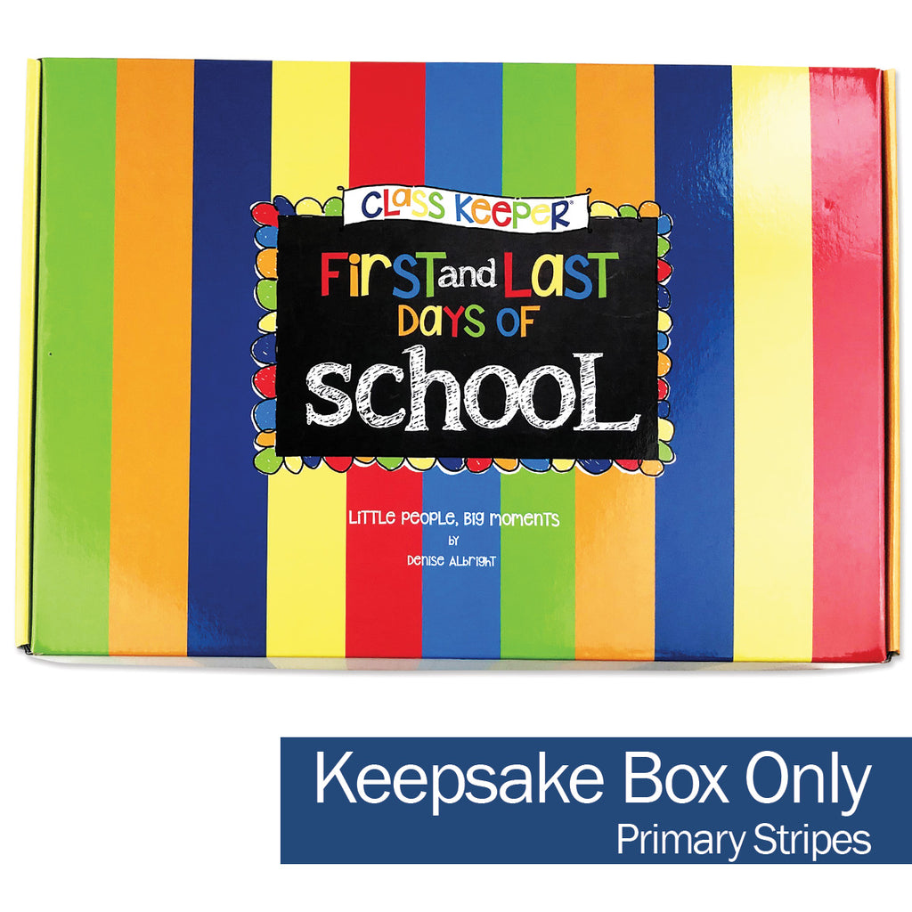 Extra Class Keeper® School Memory Keepsake Box | (2) Styles | Keepsake Box ONLY (No Binder, No Pages)