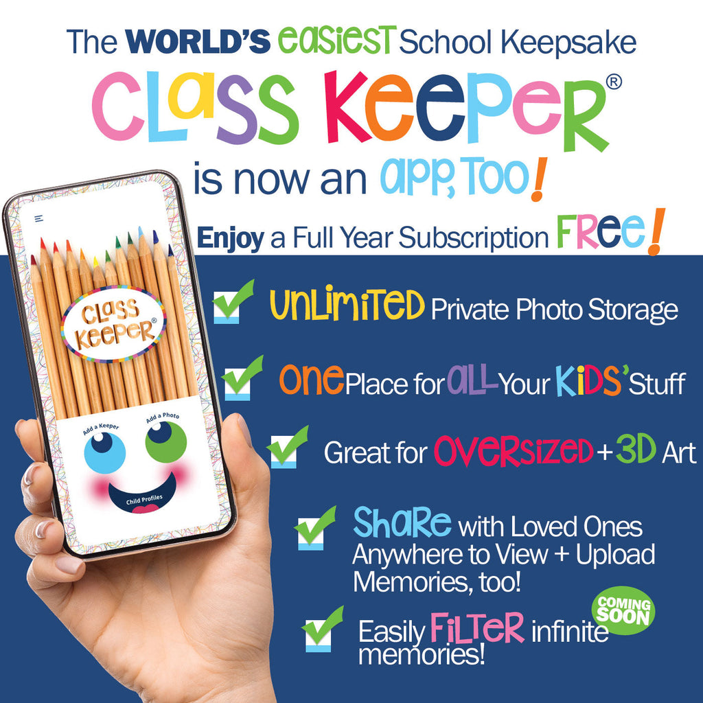DEAL SAVE 42% | Class Keeper® Kids' Keepsake Organization Binder