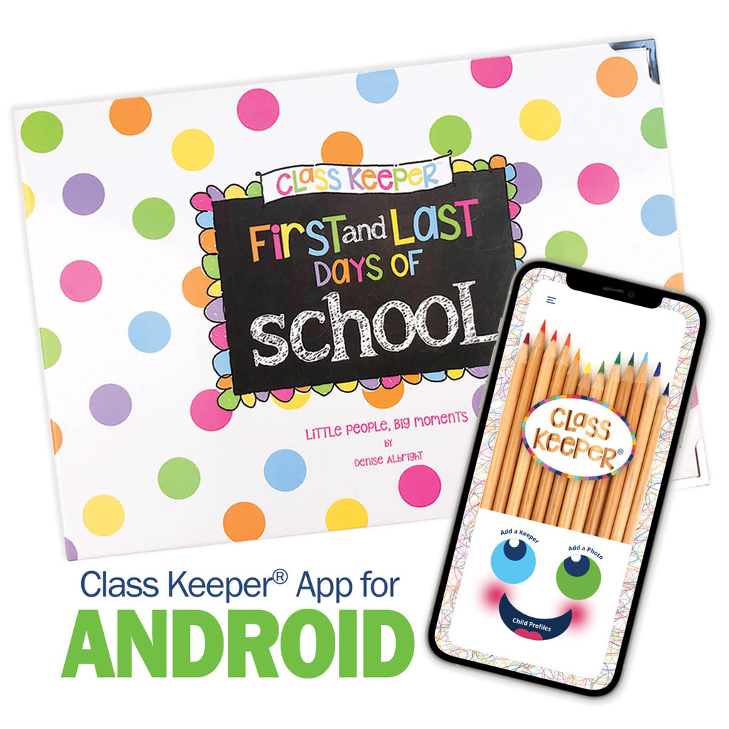 NEW! Class Keeper® Binder + App Bundle | Easiest Kids' Keepsake System | (2) Styles