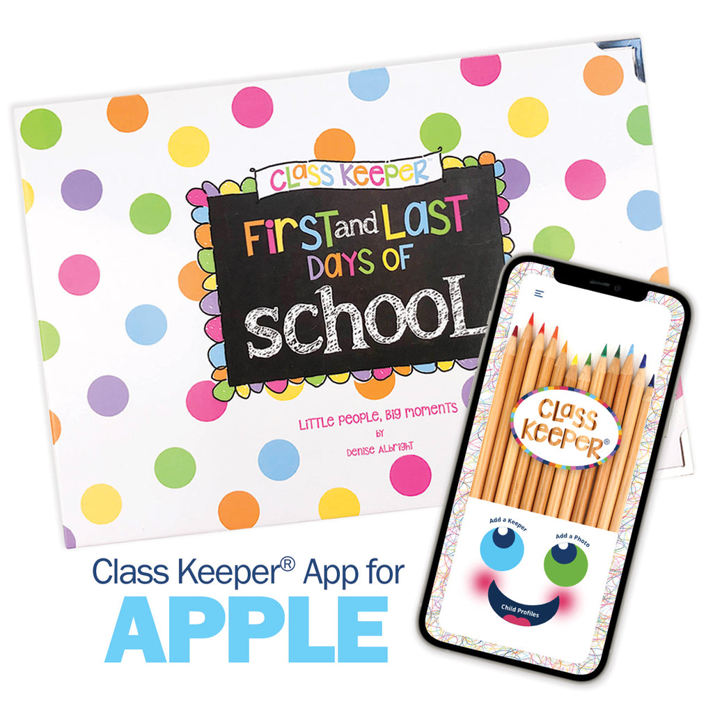 NEW! Class Keeper® Binder + App Bundle | Easiest Kids' Keepsake System | (2) Styles