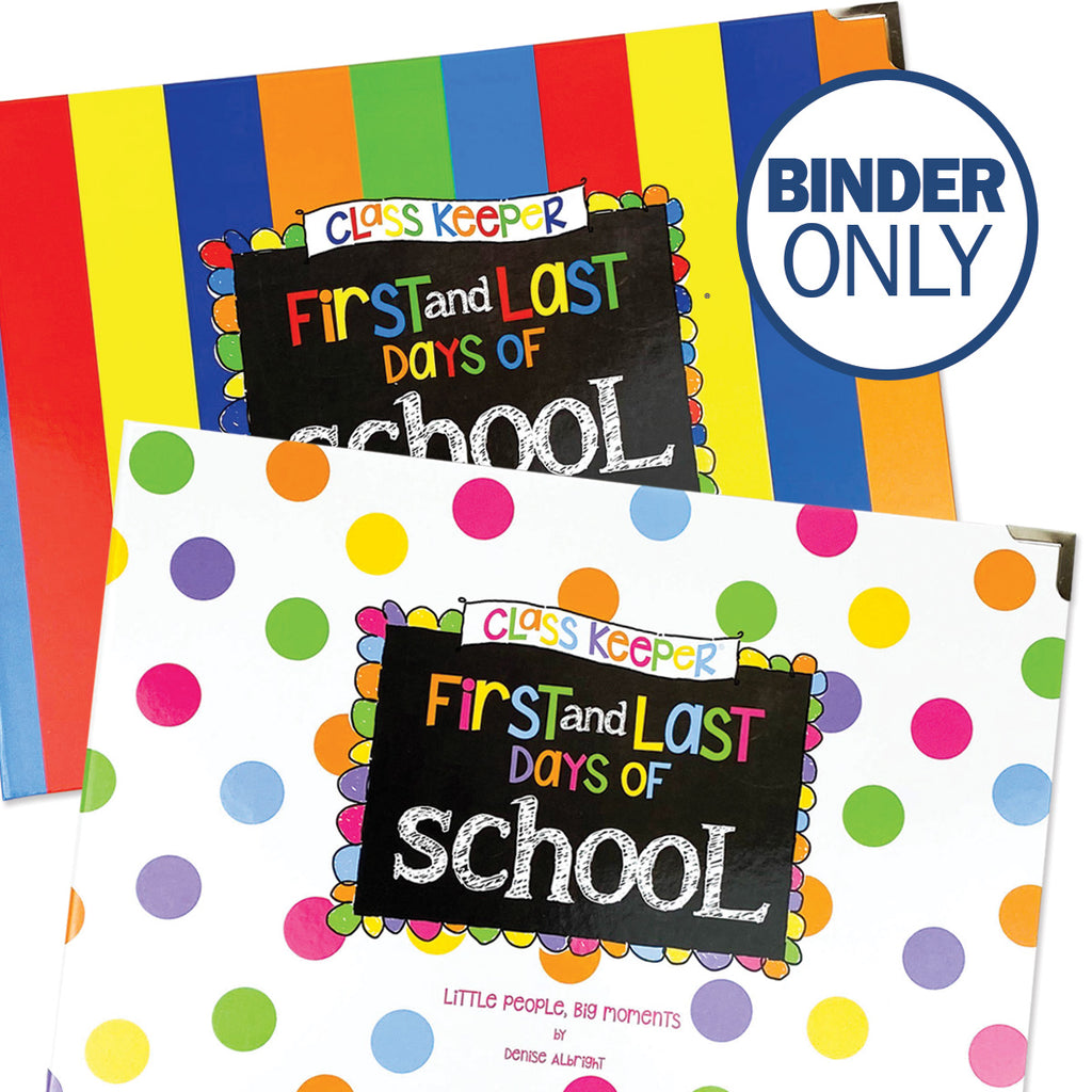 Extra Class Keeper® School Memory Keepsake Binder | (2) Styles | Keepsake Binder ONLY (No Box, No Pages))