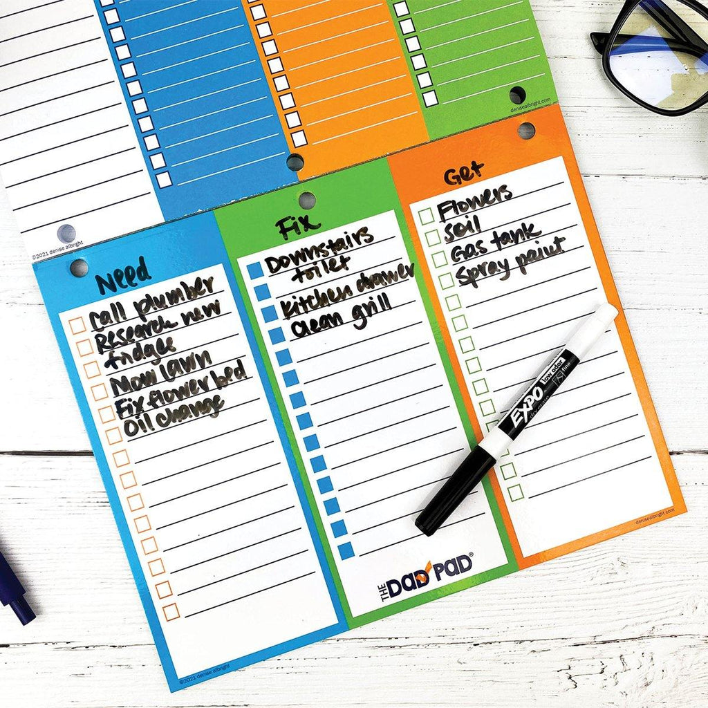 NEW! Dad Pad® Weekly Planner Pad - Denise Albright® 