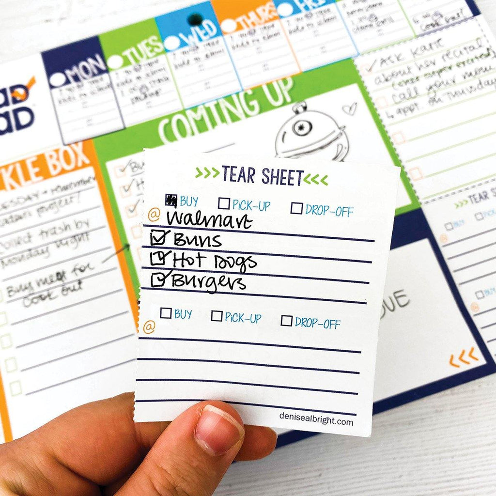 NEW! Dad Pad® Weekly Planner Pad - Denise Albright® 
