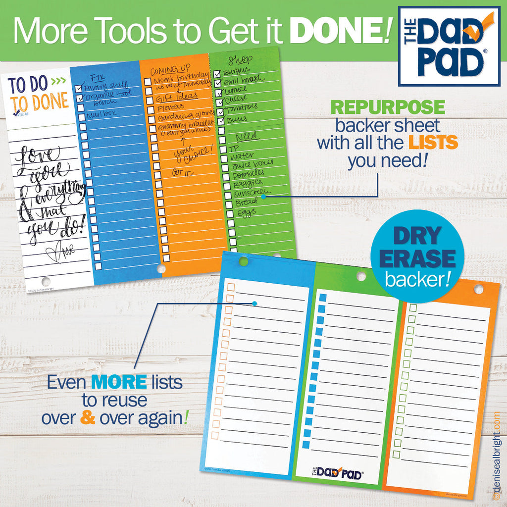 Dad Pad® Weekly Planner Pad | Daily Deal