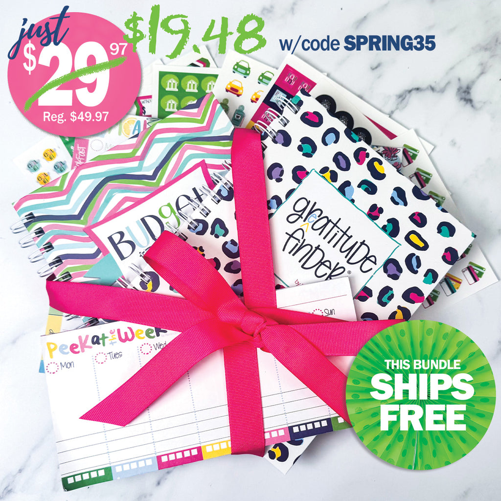 NEW! Everyday Essentials Bundle | Organize Your Day. Own Your Budget. Stay Grateful.