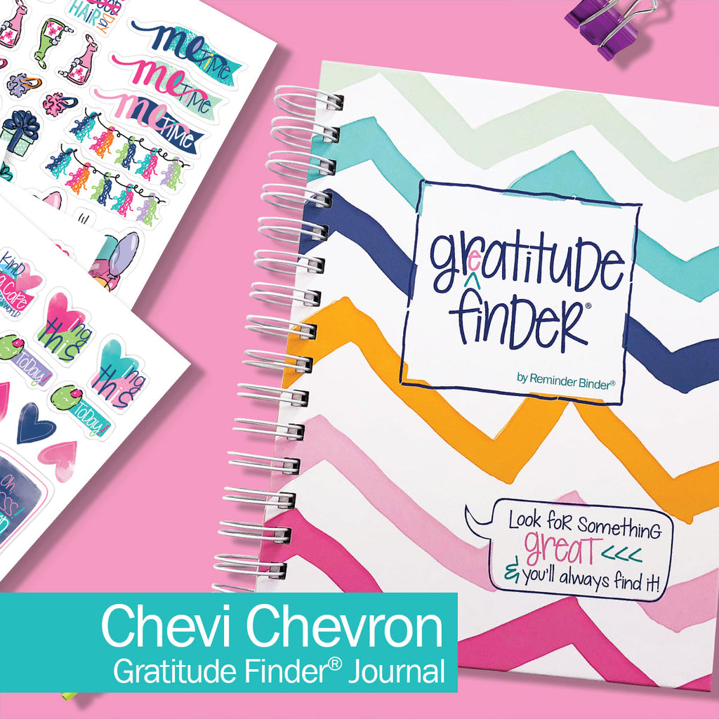 NEW! Gratitude Finder® Journal | Chevi Chevron | HOT DEAL