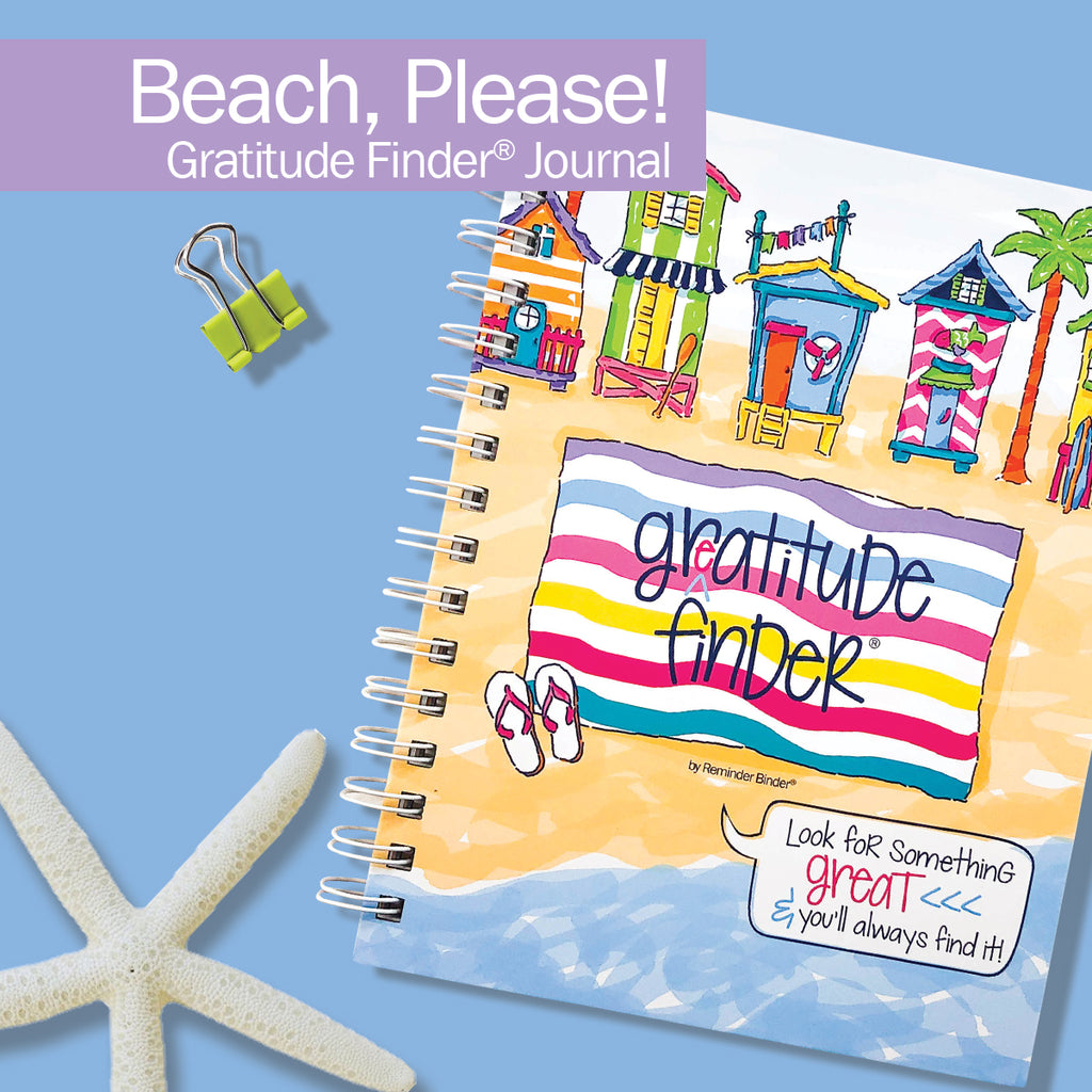 Gratitude Finder® Gratitude Journal | Beach, Please!