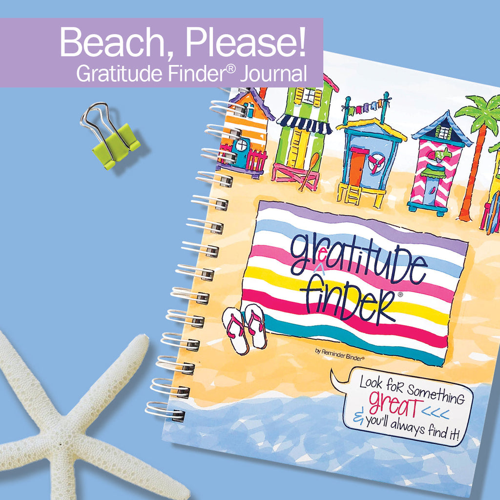 NEW! Gratitude Finder® Journal | Beach, Please! | HOT DEAL
