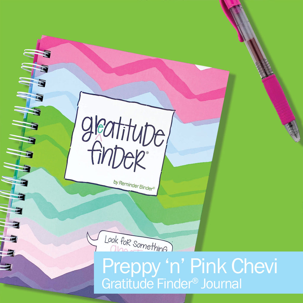Gratitude Finder® Journal | Preppy Chevi - Denise Albright® 