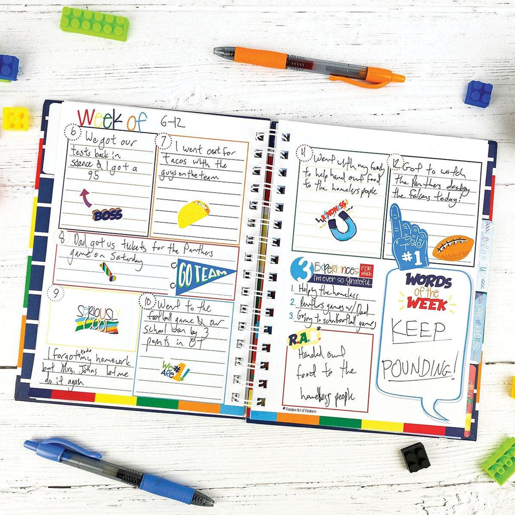 Gratitude Finder® Journal | Navy Polo - Denise Albright® 