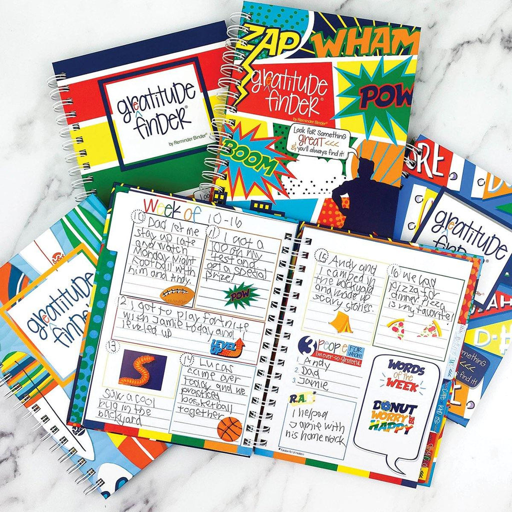 Gratitude Finder® Journal | Navy Polo - Denise Albright® 