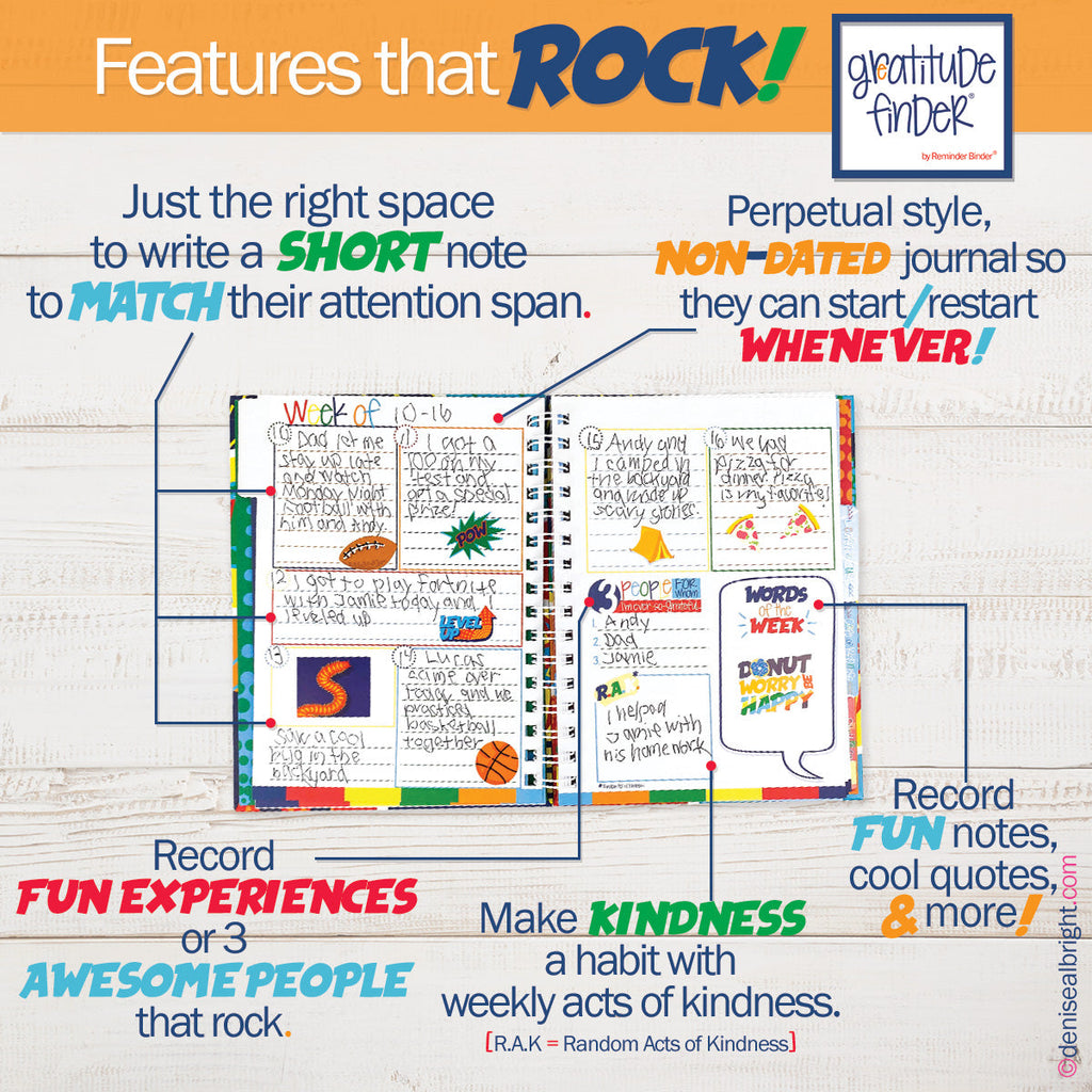 Gratitude Finder® Journal | Go Team - Denise Albright® 