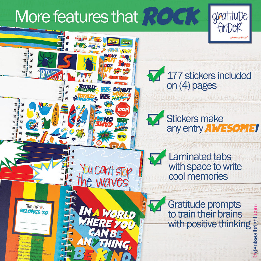 Gratitude Finder® Journal | Super Kiddo - Denise Albright® 