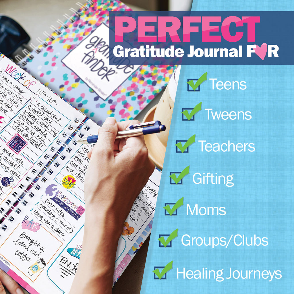 Gratitude Journals Bundle of [5] Gratitude Finder® Gratitude Journals