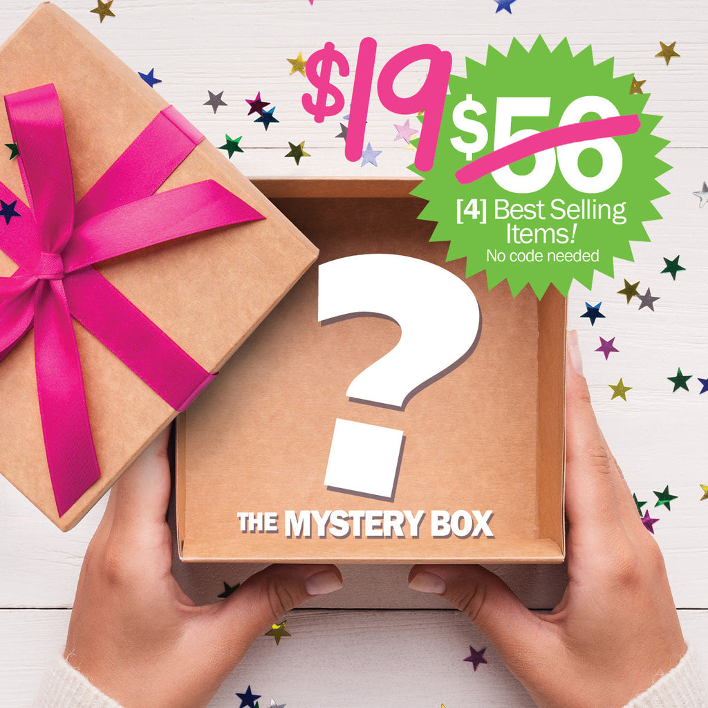 DEAL SAVE 66% | The Mystery Box | [4] Full-Size Goodies in ONE Box