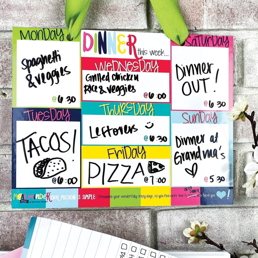 DOORBUSTER! Family Command Center Bundle | FOUR Weekly Planner Pads | SAVE 68%