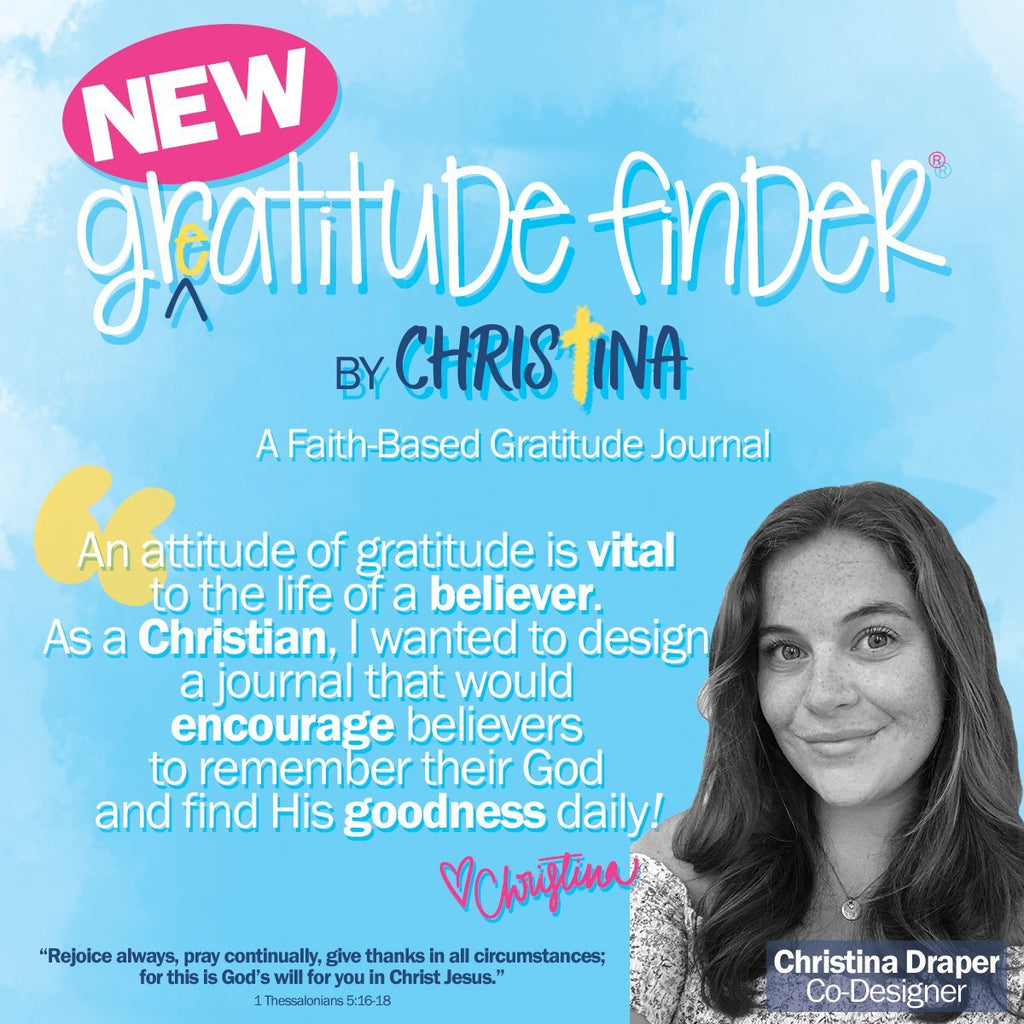 Gratitude Finder® Gratitude Journals by Christina | Faith-Based Styles | Abundant Joy