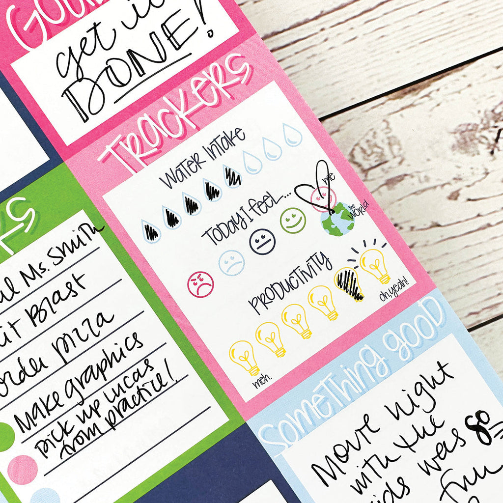 Plan Your Way Bundle | Daily & Weekly Planner Pads | Preppy n Pink | Daily Deal | 2/11/25