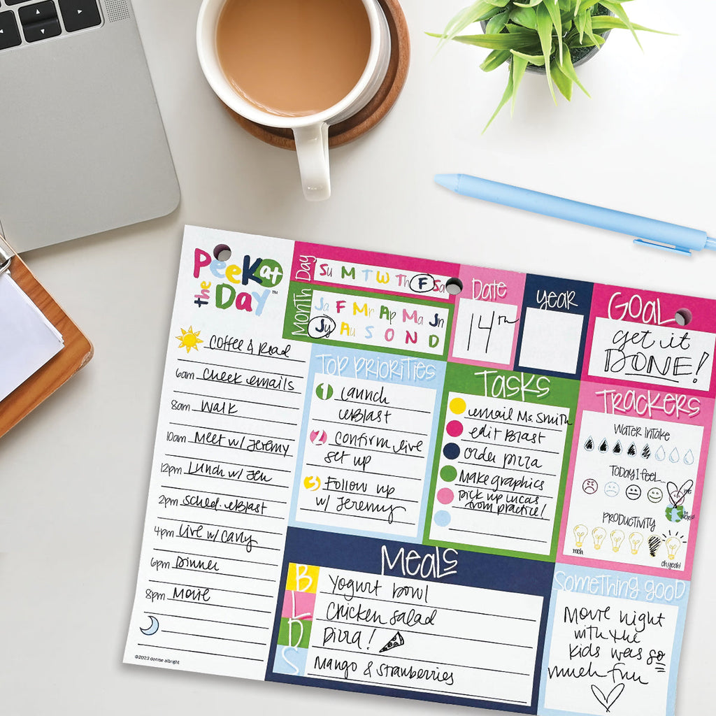 Plan Your Way Bundle | Daily & Weekly Planner Pads | Preppy n Pink | Daily Deal | 2/11/25